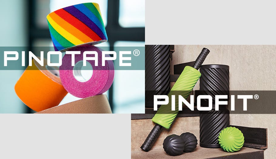PINOTAPE und PINOFIT Produkte