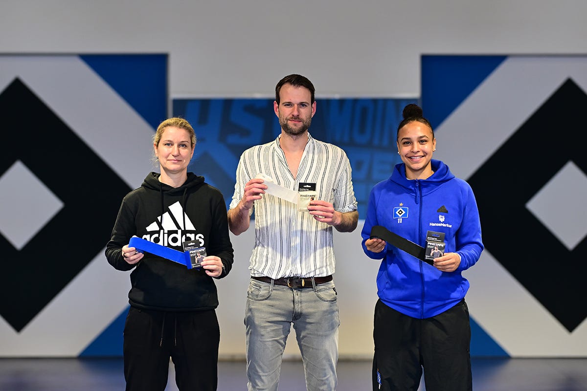 Foto von HSV Koordinatorin, Spielerin und Social Media Manager von PINO