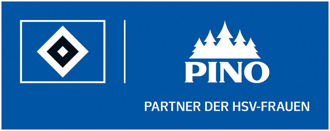 Logo Partnerschaft HSV-Frauen x PINO