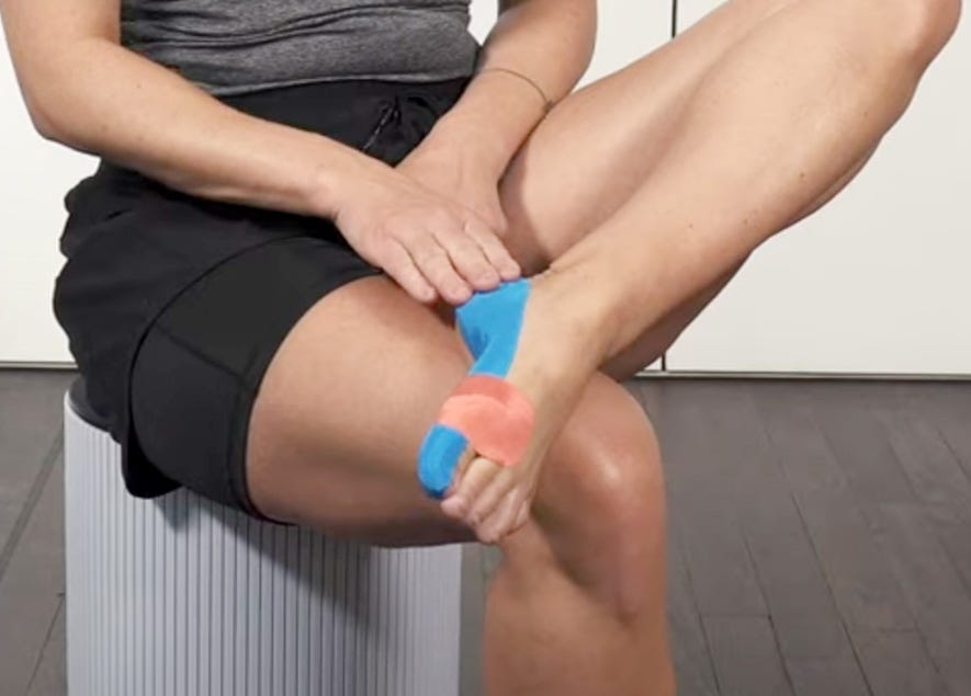 PINOTAPE Anleitung Hallux Valgus selber tapen